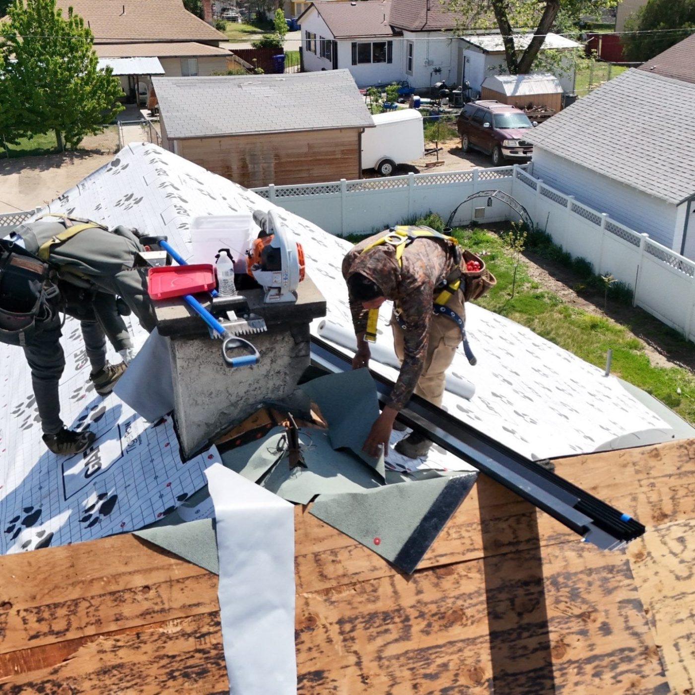 Roof Replacement 6th St Parma in Meridian by Roofing Stop